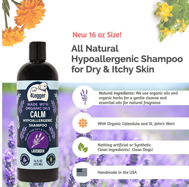 CALM: Lavender with Calendula & St. John's Wort Shampoo ADVANCED FORMULA